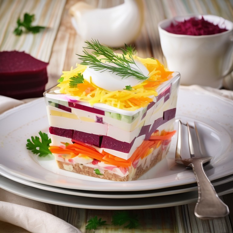 Herring Under a Fur Coat