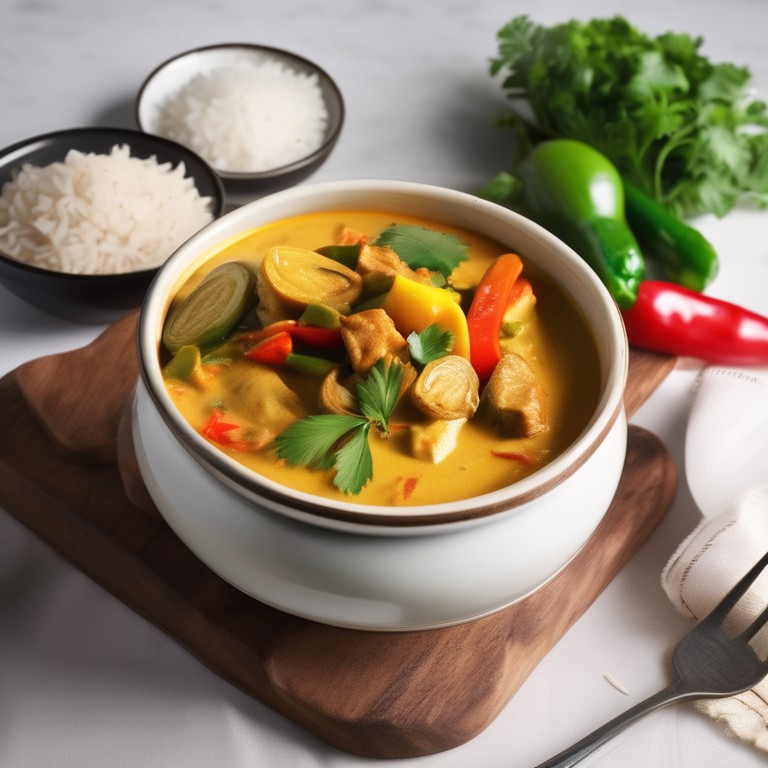Kokos-Curry mit Gemu00fcse