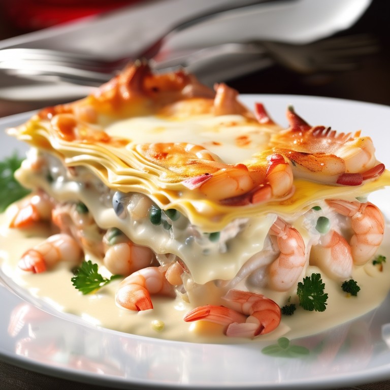 Seafood Lasagna