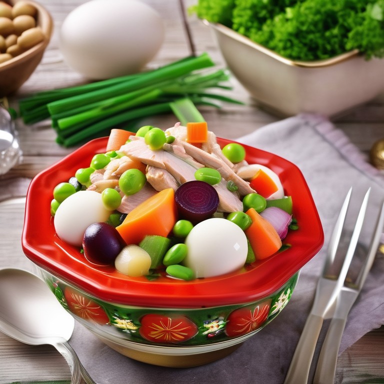 Новогодний салат