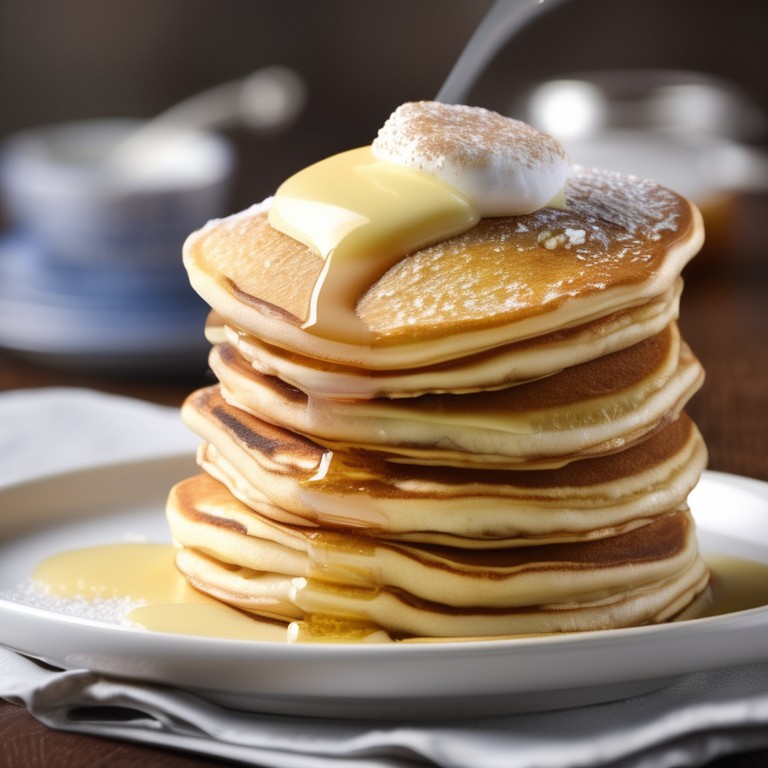 Custard Cream Pancake - Mr. Cook