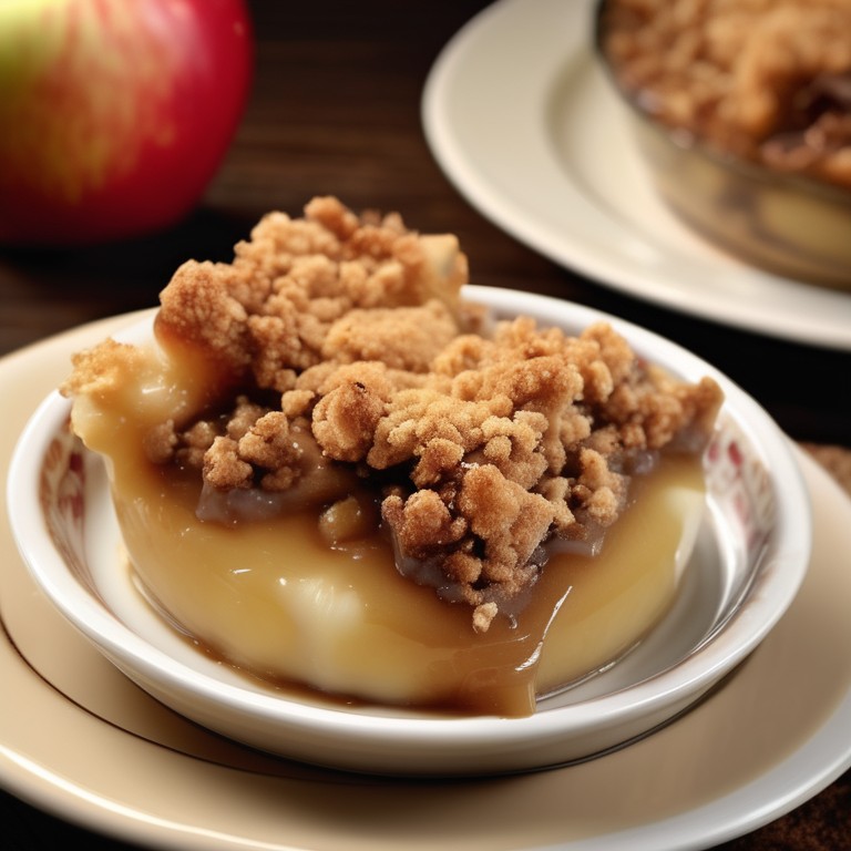 Cinnamon Apple Crumble