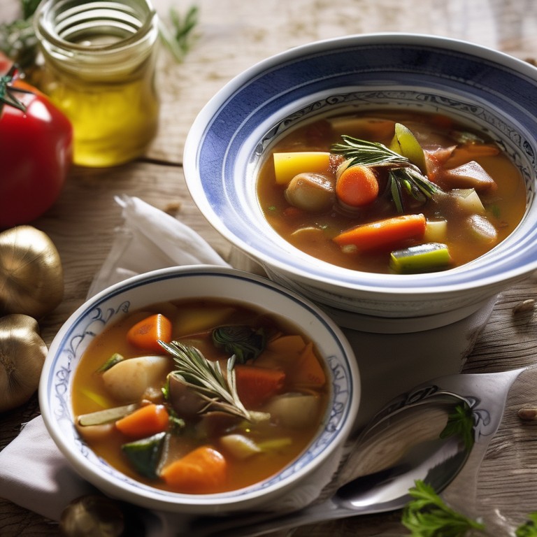 Ragoût d'hiver méditerranéen aux légumes