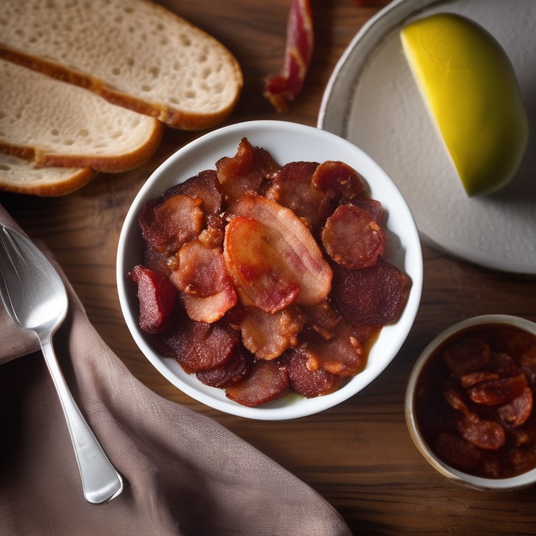 Farofa de Bacon e Linguiça