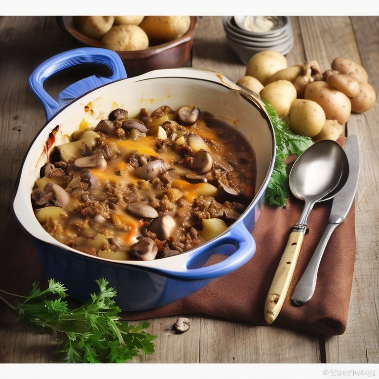 Savory Quorn Potato Casserole