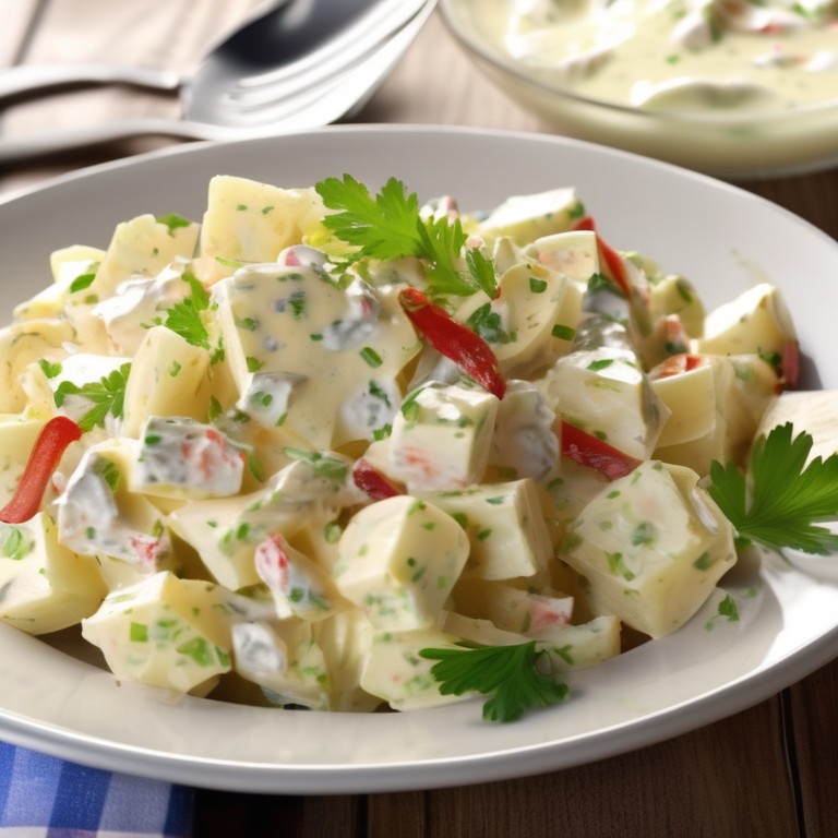 Creamy Mayonnaise Potato Salad